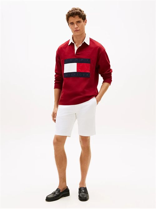 Shorts Denton slim fit in twill interno gamba 24 cm TOMMY HILFIGER | MW0MW42349/YCF